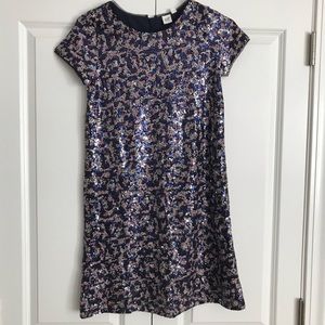 Girls Sequin Dress. Gap.